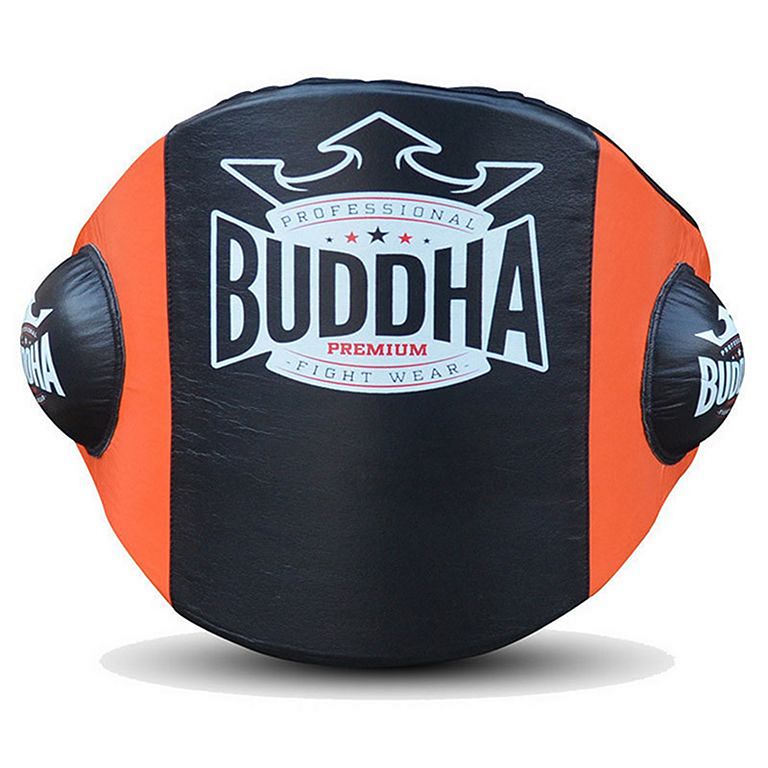 Paos Thailand Piel Buddha Profesionales Negro Rojo (Par) – Buddha Fight Wear