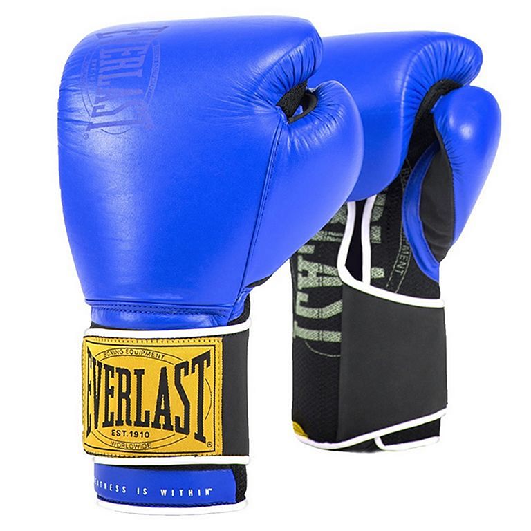 Everlast 1910 Classic Training Gloves Hook&Loop Bleu