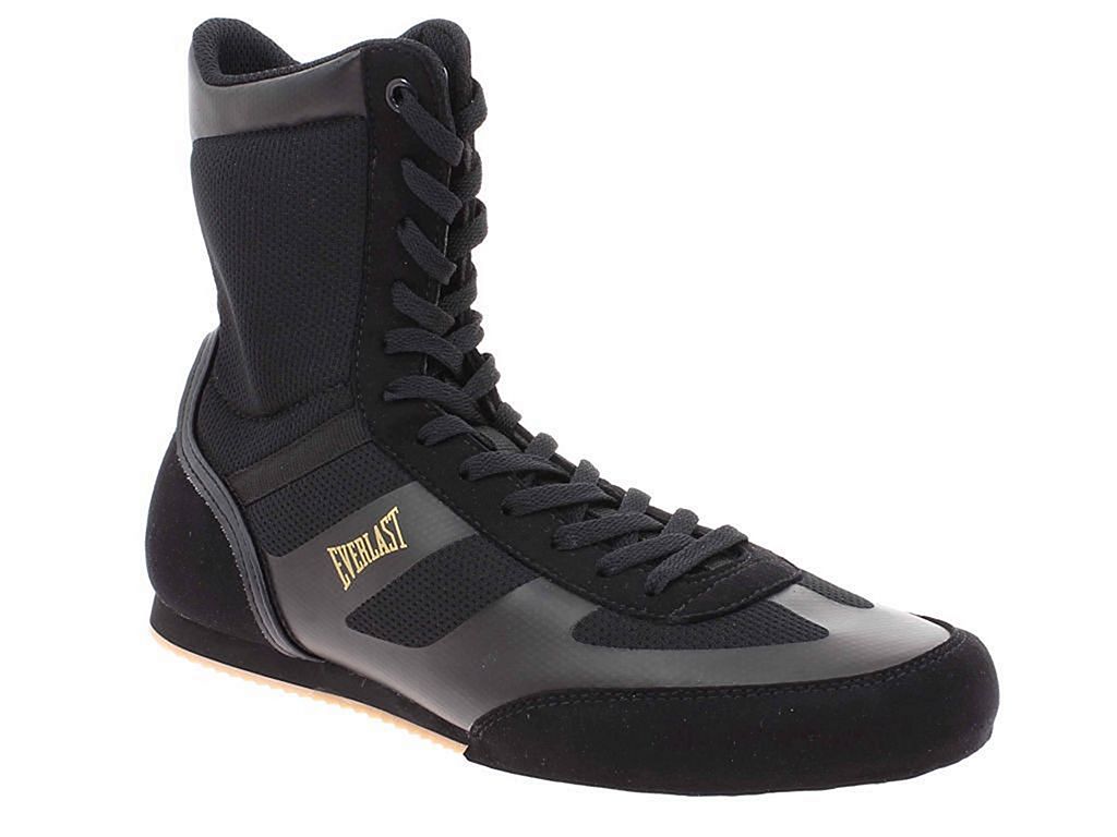 Everlast EVL Shadow Mid Boxing Shoes Preto-Dourado