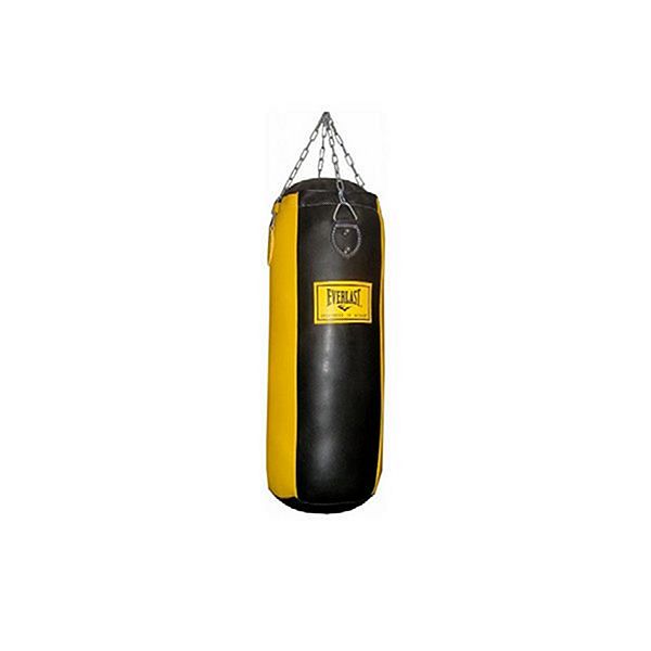 Everlast Saco Boxeo PU 120cm Negro-Amarillo