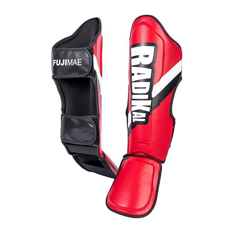 Fujimae Espinilleras Tibiales Kick Boxing Radikal 3.0 Rojo