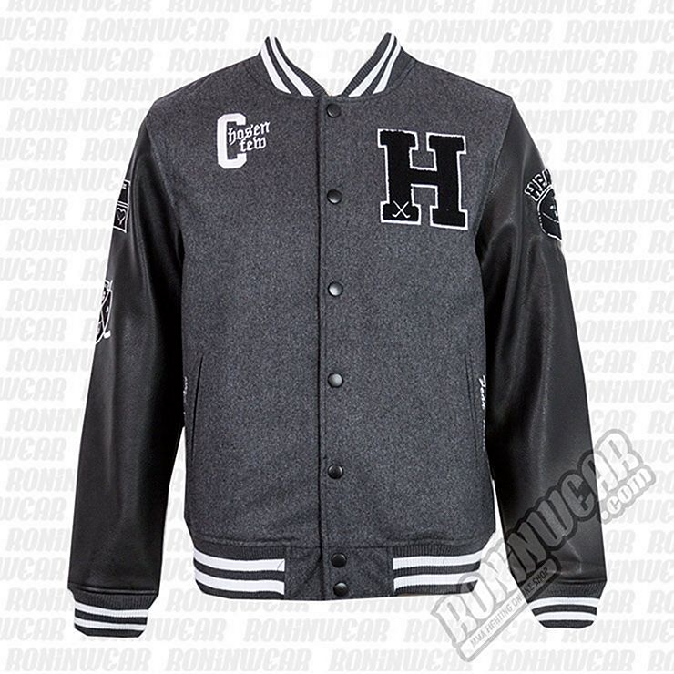 Headrush Emlenton Varsity Jacket Cinza-Preto