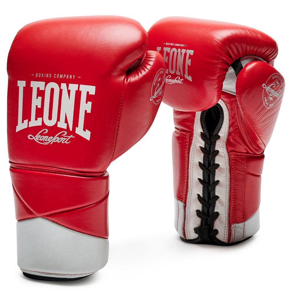 Leone 1947 Authentic Boxing Gloves Rojo