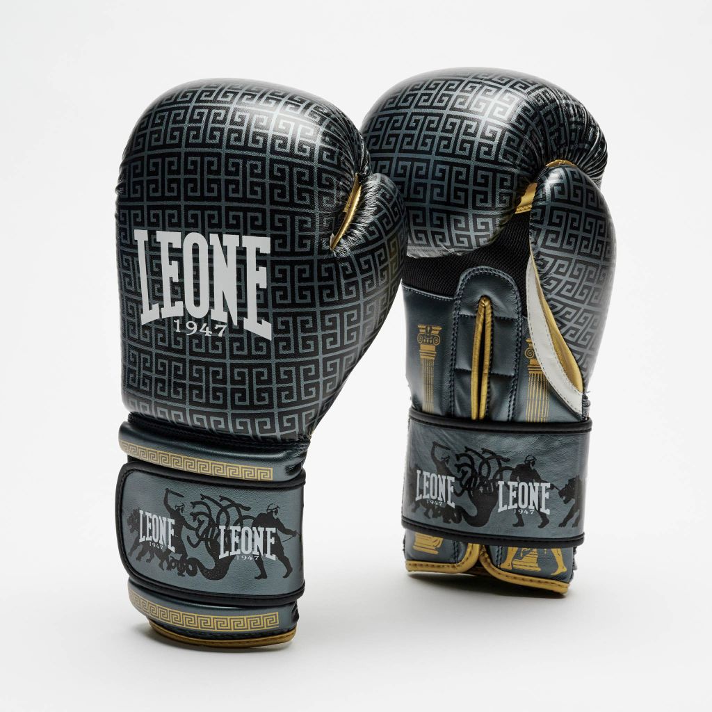 Leone1947 DNA Artificial Leather Boxing Gloves Black