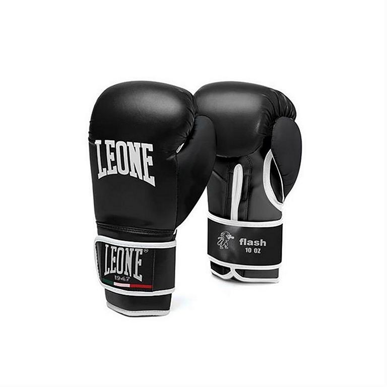 Leone GN083 Flash Guantes de Boxeo (rojo, 10 oz)