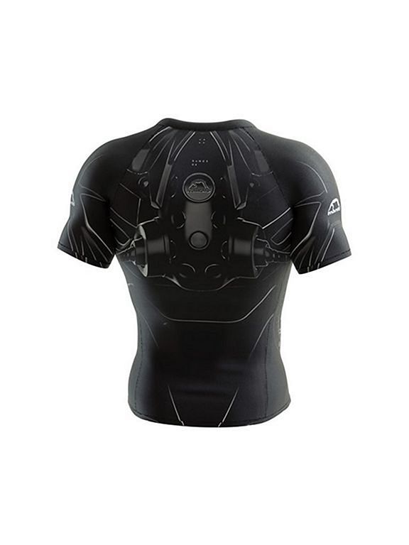 Sports Sports & Outdoors Rash Guards MANTO Logo Rash Guard Black White ...