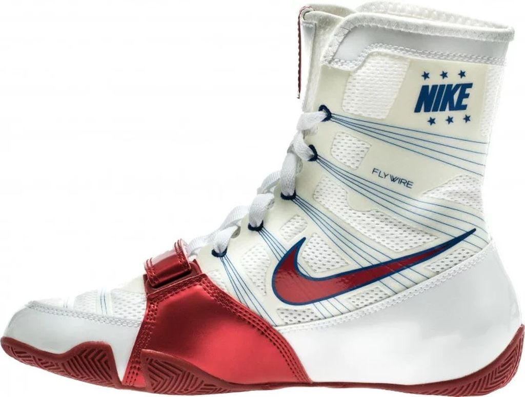 Nike Botas Boxeo HyperKO LE White-Red