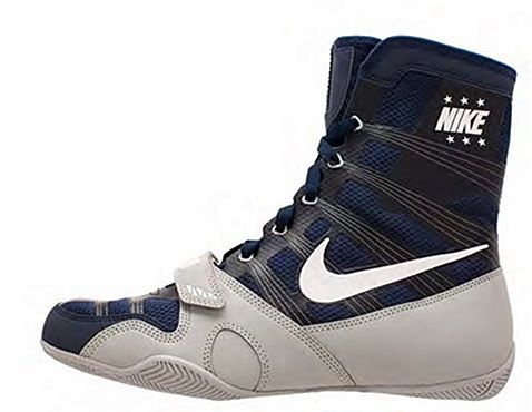 Nike Botas Boxeo HyperKO Azul Marino-Blanco
