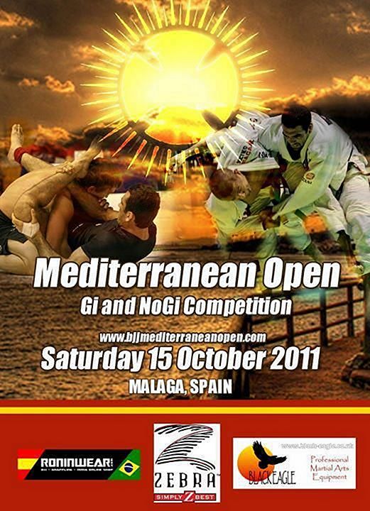 II Copa Mediterranean Open de BJJ y No-Gi en Malaga