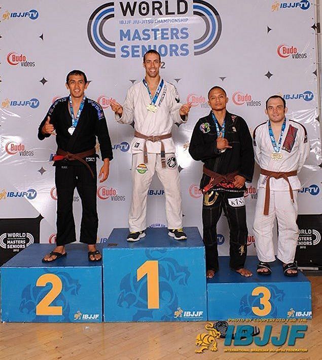 Sergio Calderon campeon del mundo de BJJ 