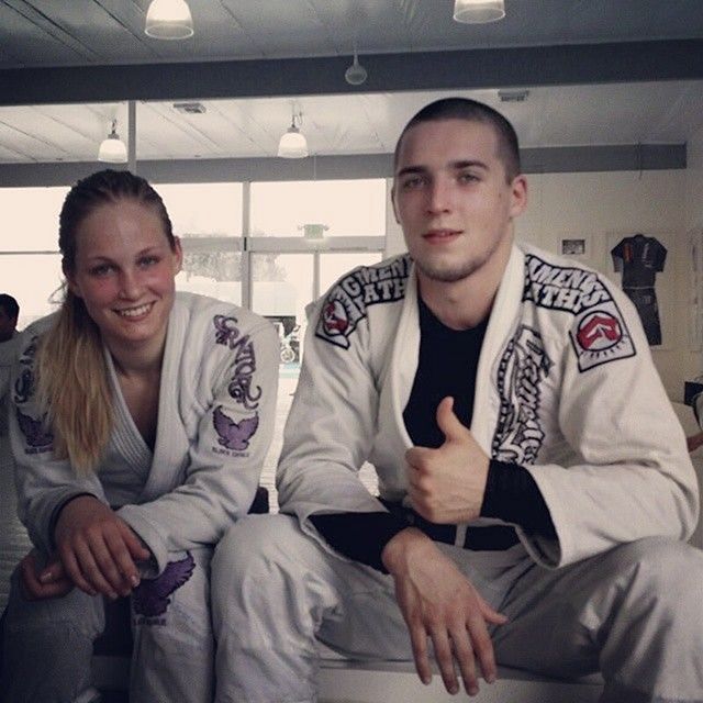 Santeri e Emilia nos últimos dias de preparação na AOJ para o Mundial IBJJF 2014