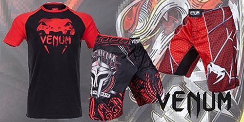 Novedades Venum: Gladiator y Tatsu King fight shorts y camiseta exclusiva Blast