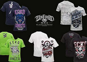 Nuevas camisetas Ecko MMA