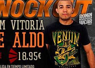 Oferta Knockout Junio 2014 - Camisetas Venum Jose Aldo Vitoria por sólo 18,95 euros