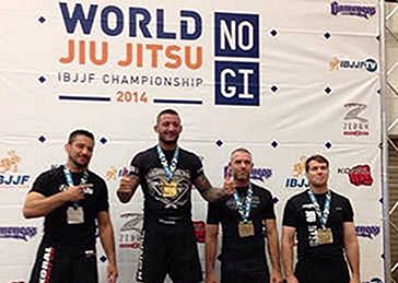 Tito Beltrán campeón mundial cinturón negro en IBJJF No-Gi