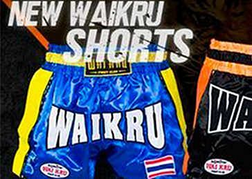 Super oferta en shorts de Muay Thai Wai Kru