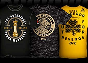 ¡ Camisetas de edición limitada Reebok UFC 202 !