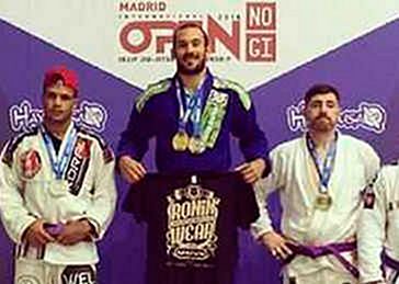 Alvaro Rodriguez Marquez campeón absoluto en Open IBJJF Madrid 2016