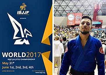 Nuestro atleta patrocinado Santeri en el IBJJF World Jiu Jitsu Championship 2017