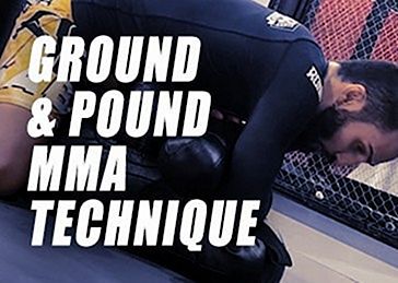 Frappes au sol MMA ( Ground and pound )