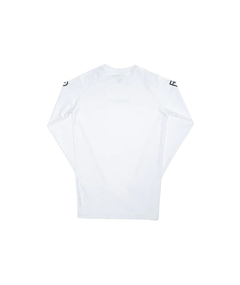 Kingz OE L/S BJJ Rash Guard Noir-Blanc