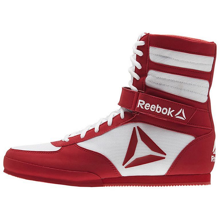 Reebok Boxing Boot Bianco-Rosso