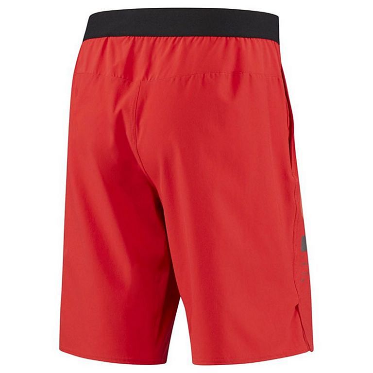 red crossfit shorts