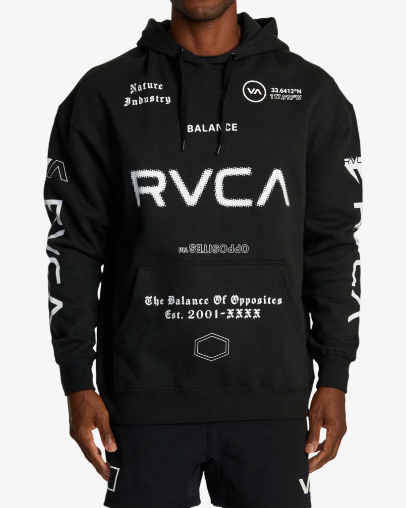 RVCA Men's Drop Shadow Long Sleeve Tee T-Shirt