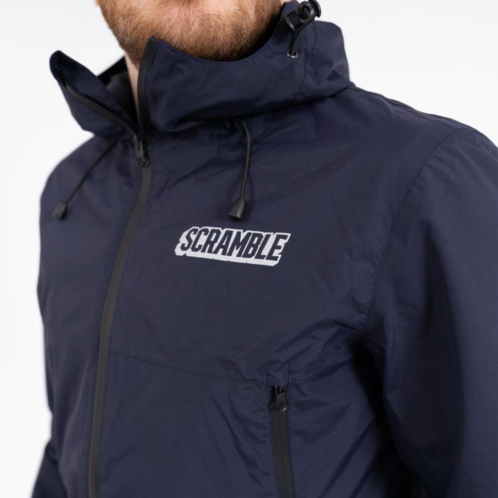 Scramble Ame Jacket Navy Blue