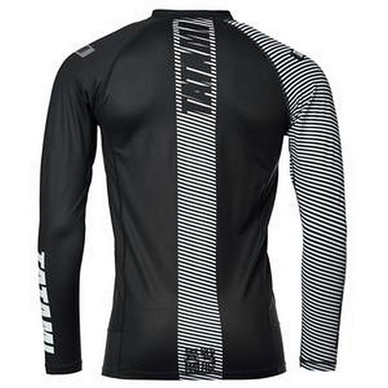 Tatami Essential 3.0 Long Sleeve Rash Guard Black-White