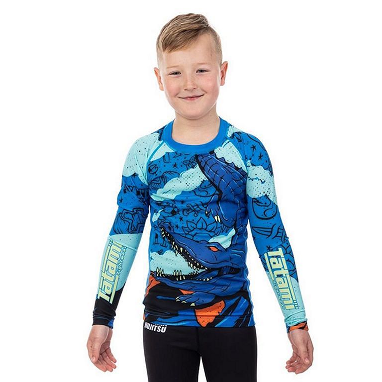 Tatami Kids Gustave Eco Tech Recycled Rashguard Azul