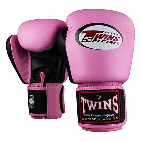 Boxing Rosa-Schwarz Gloves Twins BGVL Special 3
