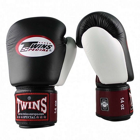 Special Rot-Schwarz-Weiß Gloves BGVL Boxing 4 Twins