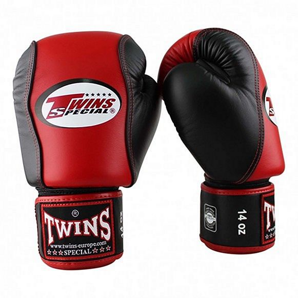 Boxing Twins 7 Special BGVL Rot-Schwarz Gloves