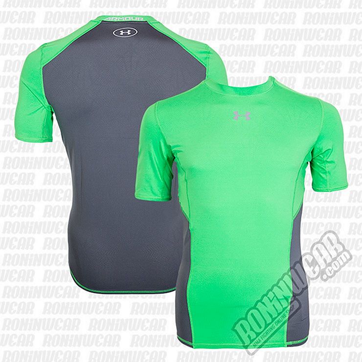 Under Armour CoolSwitch S/S Compression Shirt Green-Grey