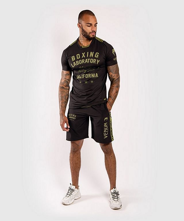 Venum UFC Adrenaline Authentic Fight Night Men Fight Short - Long Fit  Preto-Dourado