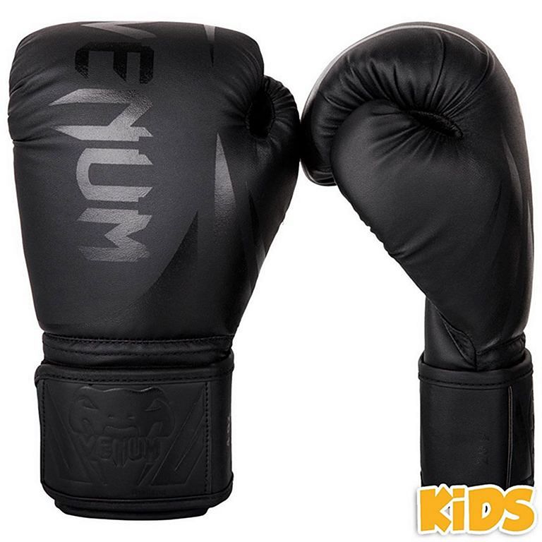 Venum Challenger 2.0 Kids Boxing Gloves Noir-Noir