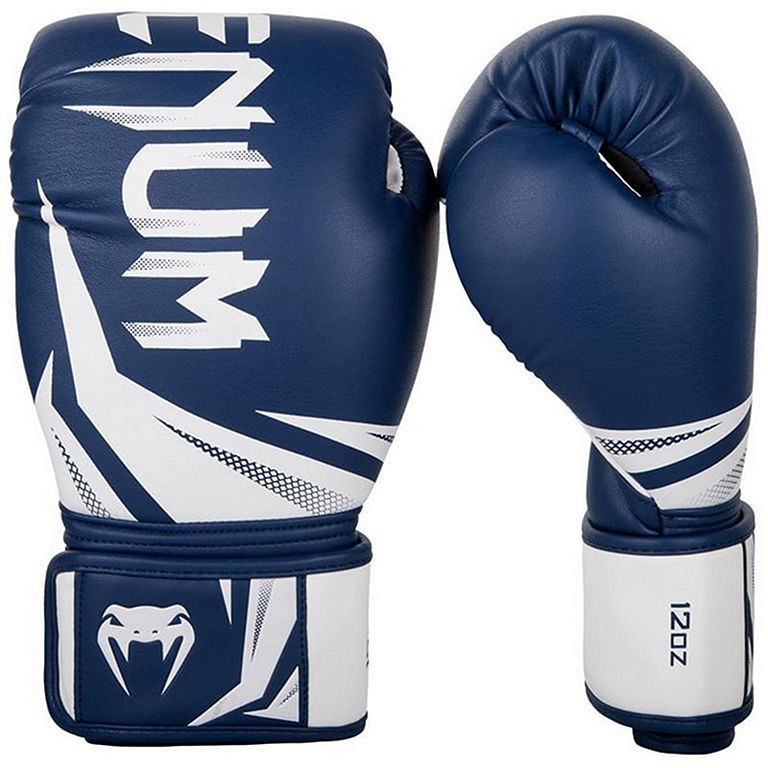 Venum Challenger 3.0 Boxing Gloves Bleu Marine-Blanc