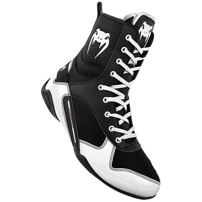 Chaussures de Boxe VENUM Elite Noir/Argent 