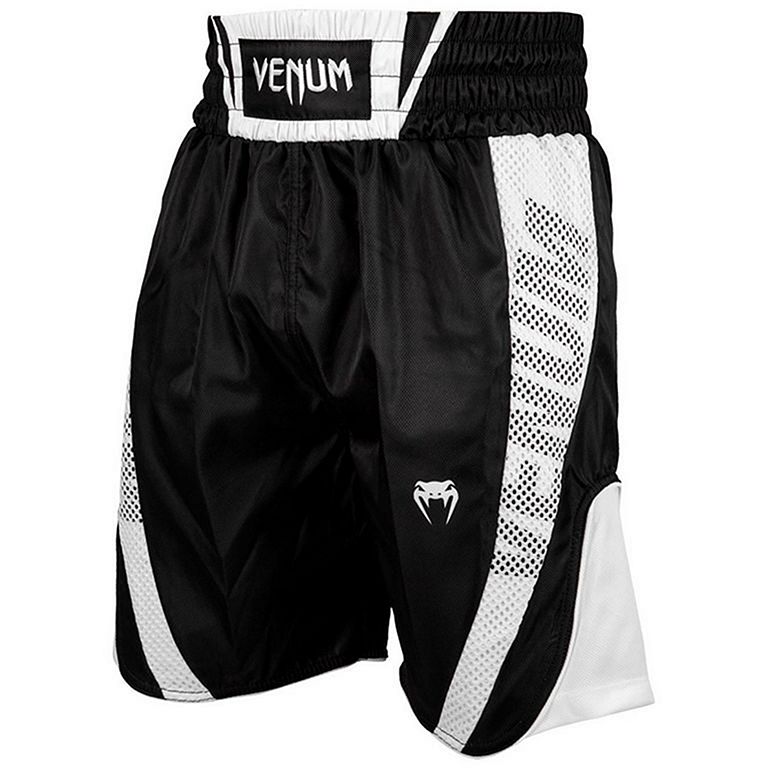 Venum Elite Boxing Shorts Svart-Vit