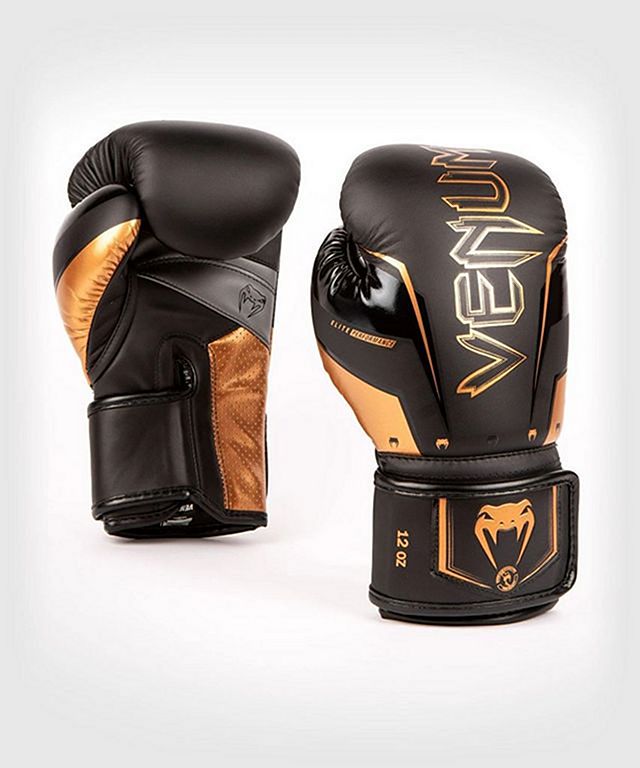 Venum Elite Evo Boxing Gloves Schwarz-Orange