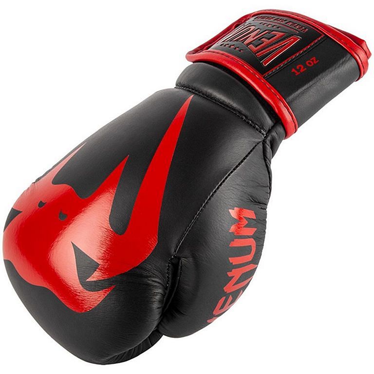 Venum Giant 2.0 Gloves Boxing Schwarz-Rot Velcro Pro