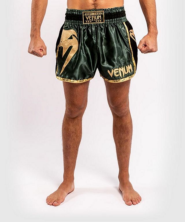 Venum Giant Camo Muay Thai Kickboxing Shorts Khaki Goud XS - Kids 7/8 ans, Jeans