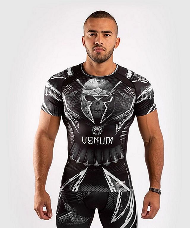Venum G-Fit Rashguard - Camiseta de manga corta para hombre, entrenamiento  de MMA
