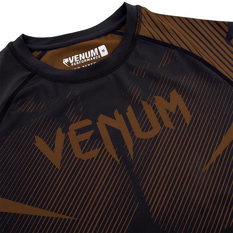 T-SHIRT DE COMPRESSION VENUM NOGI 3.0 - MANCHES COURTES - NOIR