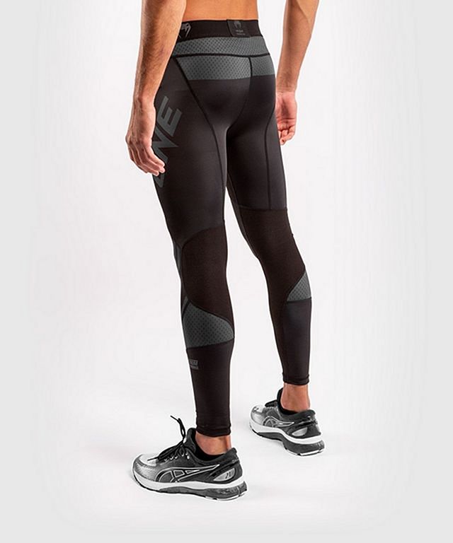 Venum Boxing Lab Compression Tights Black-Green