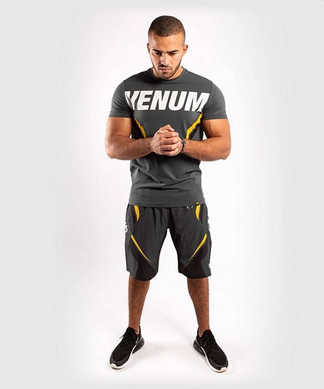 Venum ONE FC Impact Women Tank Top Cinza-Amarelo